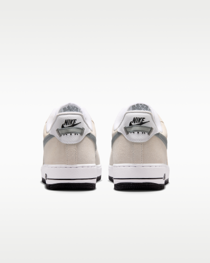 Nike Air Force 1 '07 LV8 Men's Shoes - White/Black/Cool Grey/Metallic Cool Grey - View 6