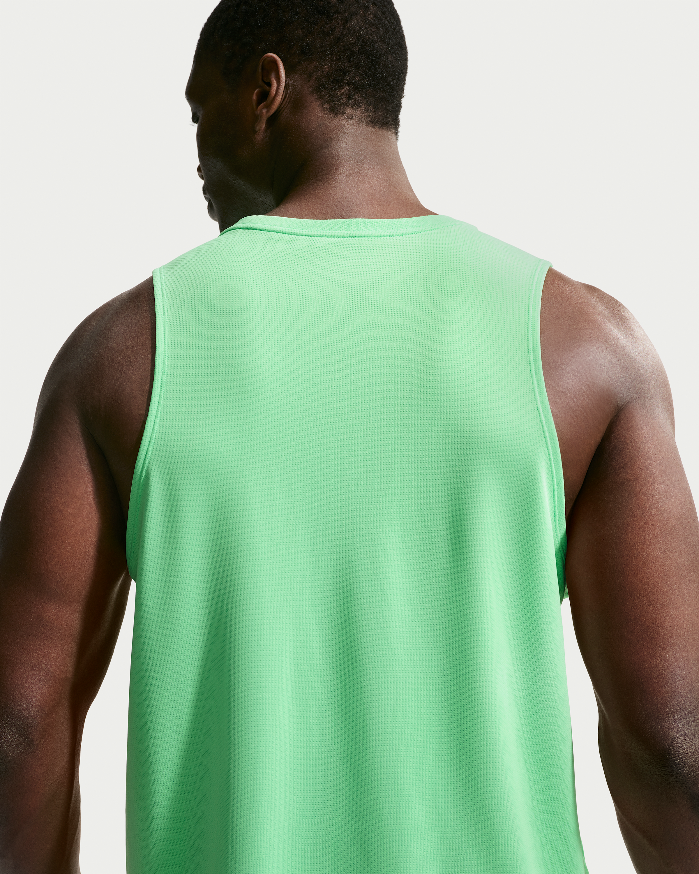 Nike Miler Men's Dri-FIT Running Tank Top - Illusion Green - View 7