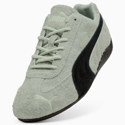 Speedcat Snow Sneakers Unisex - Soft Grass-PUMA Black - Image 8