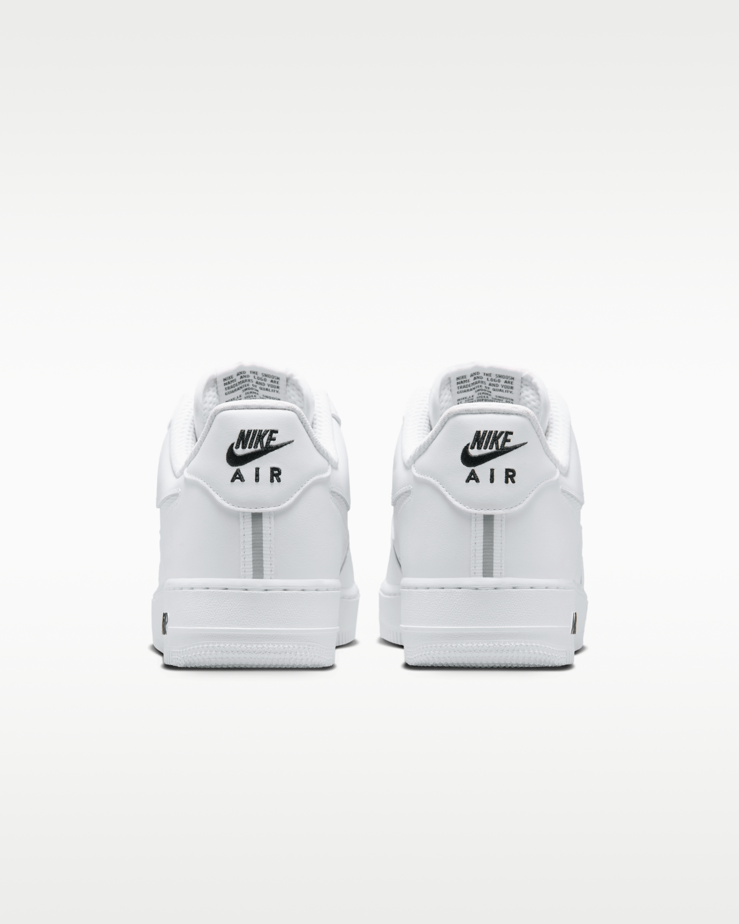Nike Air Force 1 '07 LV8 Men's Shoes - White/Black/Reflect Silver - View 6