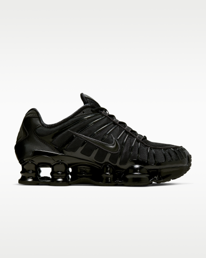 Nike Shox TL Men's Shoes - Black/Metallic Hematite/Max Orange/Black - View 3