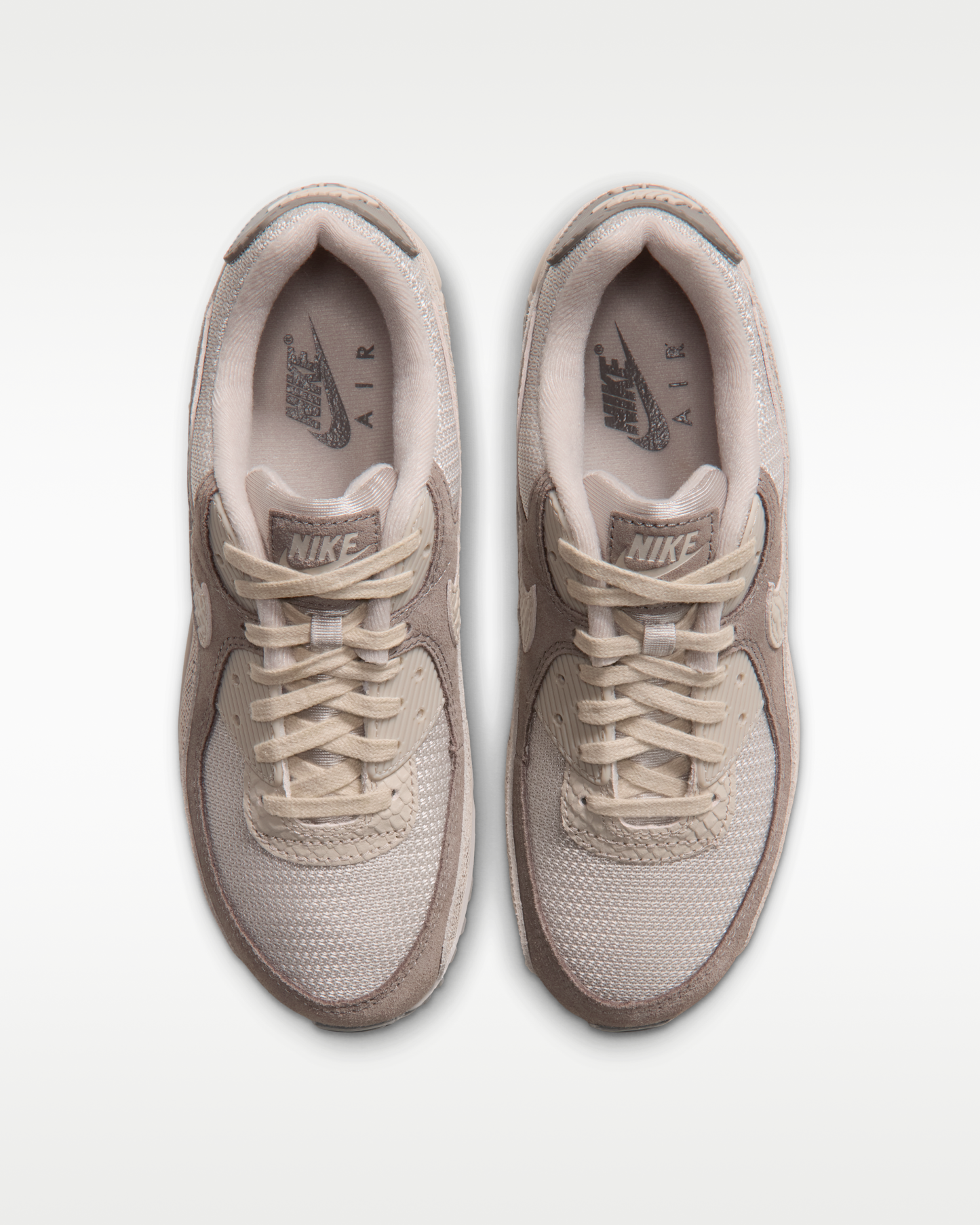 Nike Air Max 90 Women's Shoes - Cream II/Cave Stone/Cream II - View 4