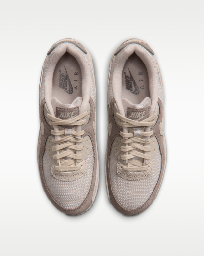 Nike Air Max 90 Women's Shoes - Cream II/Cave Stone/Cream II - View 4