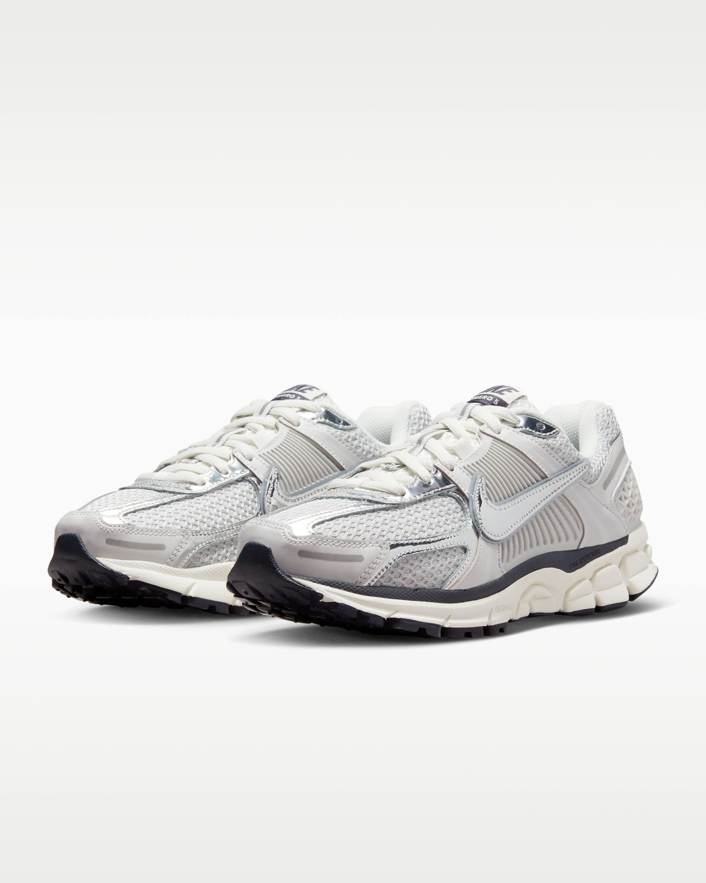 Nike Zoom Vomero 5 Women's Shoes - Photon Dust/Gridiron/Sail/Chrome - View 5