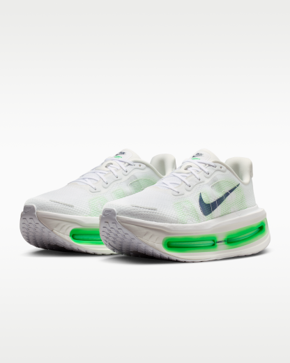 Nike Vomero Premium Men's Road Running Shoes - White/Green Spark/Summit White/Midnight Navy - View 5