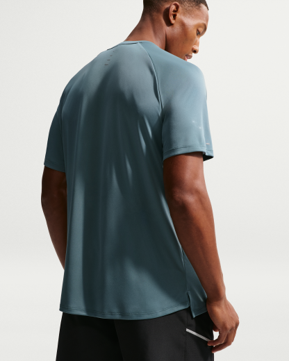 Nike Stride Men's Dri-FIT ADV Short-Sleeve Running Top - Mineral Slate - View 2