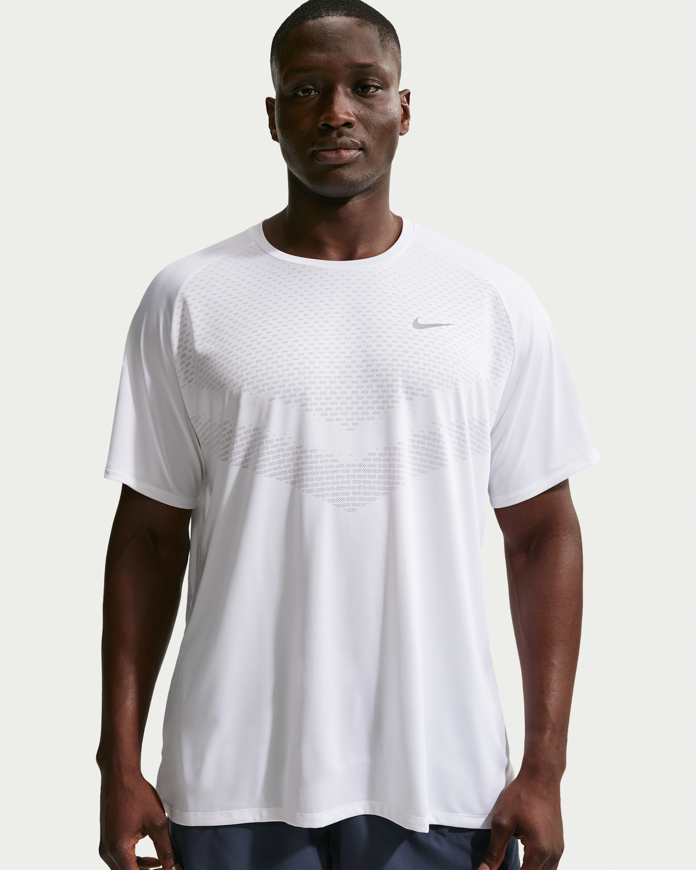 Nike Stride Men's Dri-FIT ADV Short-Sleeve Running Top - White - View 6