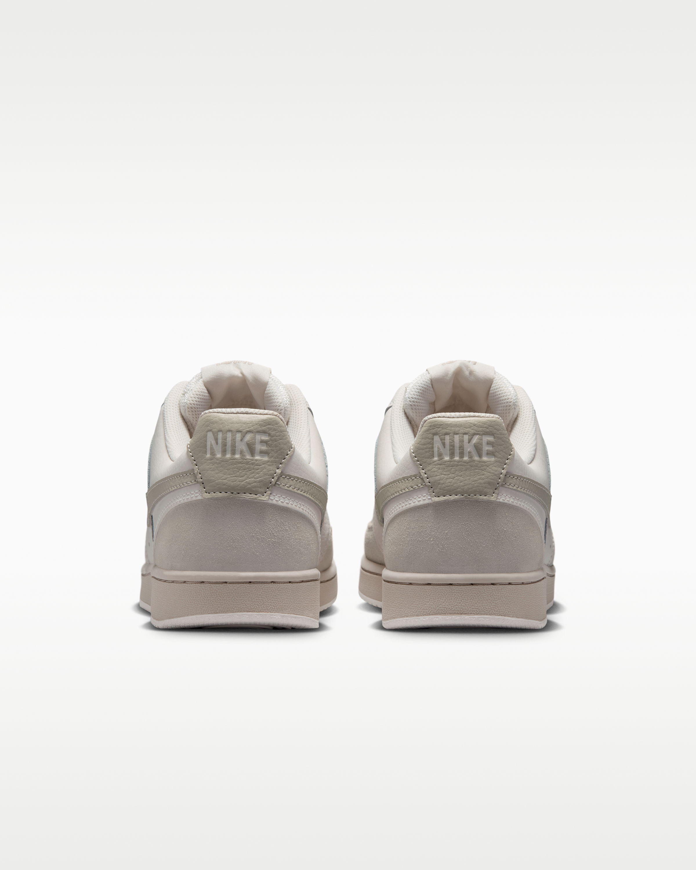 Nike Court Vision Low Suede Men's Shoes - Phantom/Cream II - View 6