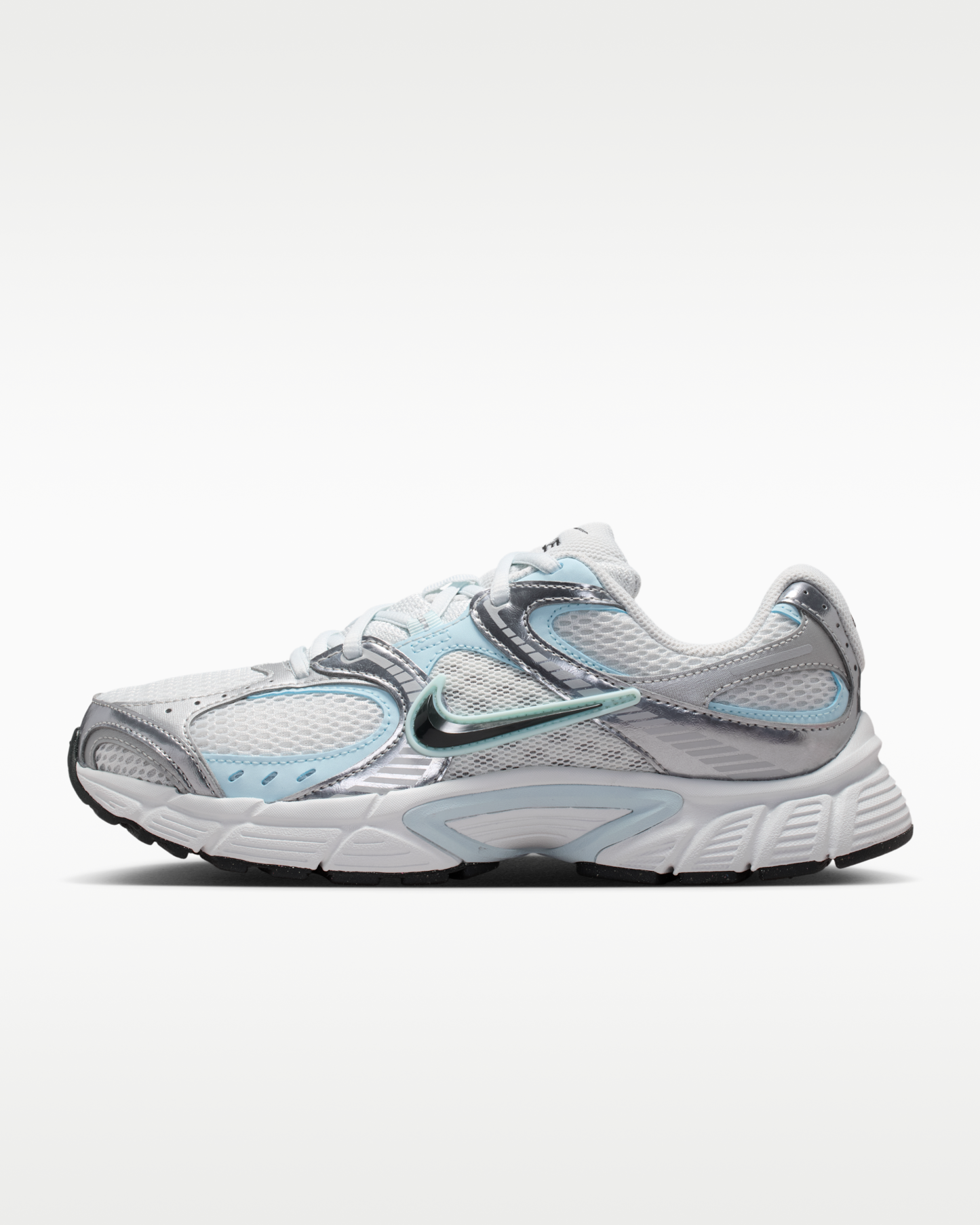 Nike V5 RNR Women's Shoes with Reflective Design Accents - Grey Fog/Off-White/Glacier Blue/Anthracite - View 1