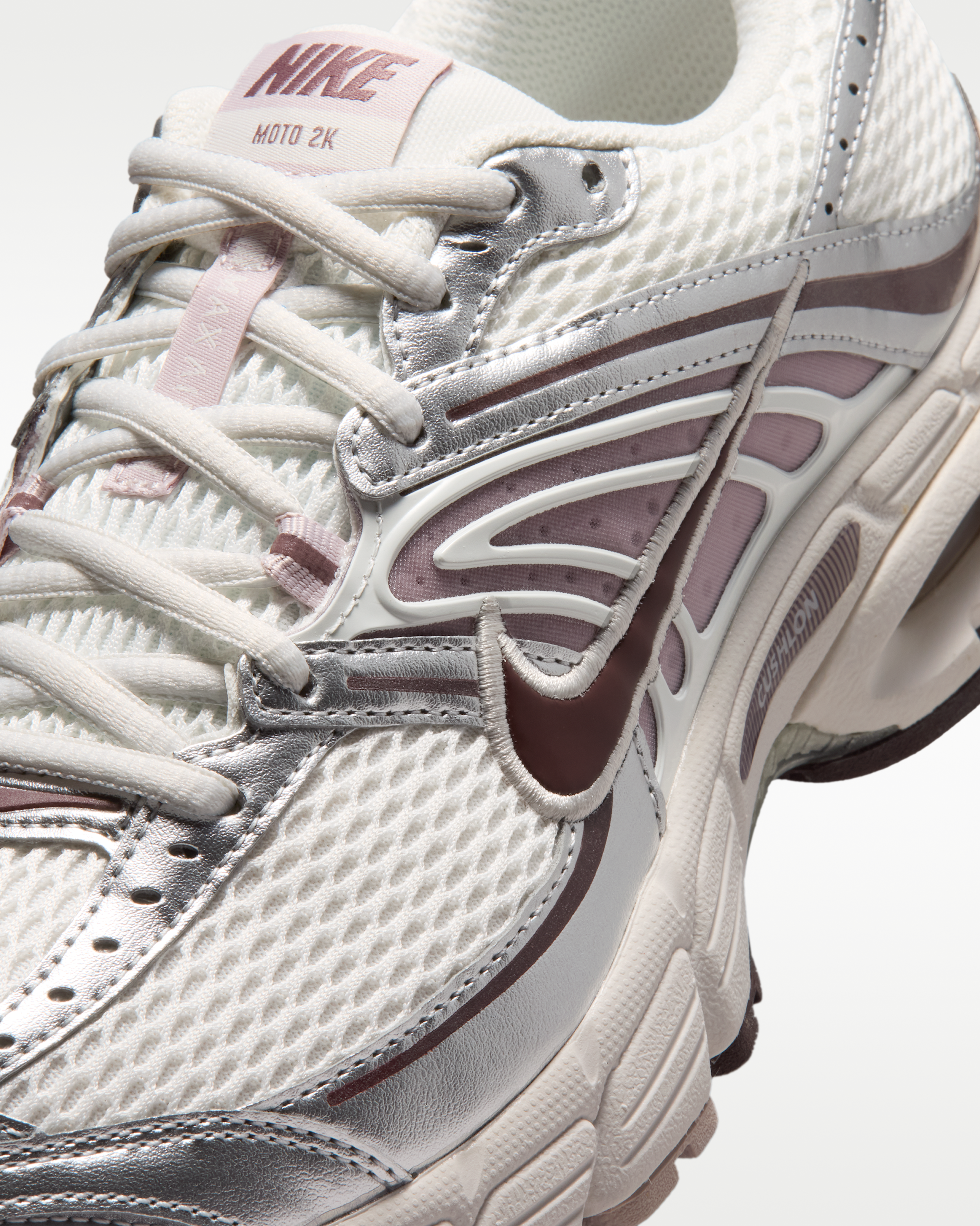 Nike Air Max Moto 2K Women's Shoes - Phantom/Metallic Silver/Particle Pink/Tattoo - View 7