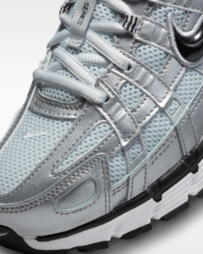 Nike P-6000 Shoes - White/Metallic Silver/Pure Platinum/Black - View 7