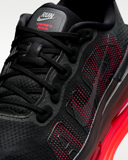 Nike Vomero Premium Men's Road Running Shoes - Black/Bright Crimson/Black - View 7