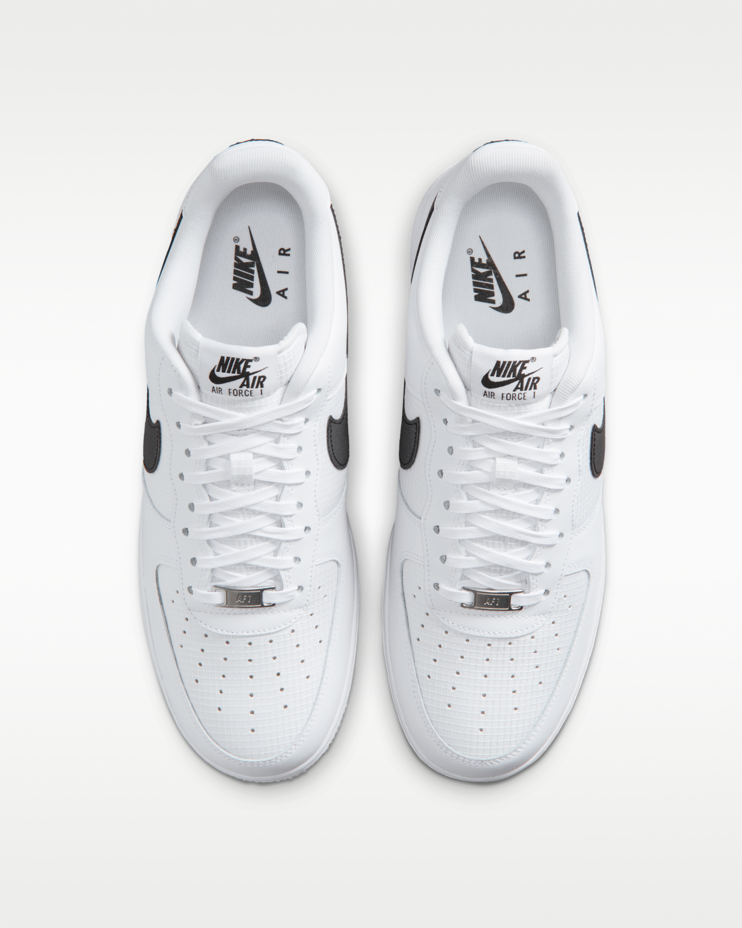 Nike Air Force 1 '07 LV8 Men's Shoes - White/White/Black - View 4