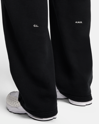 NOCTA NOCTA Fleece CS Open-Hem Tracksuit Bottoms - Black/Black/White - View 7