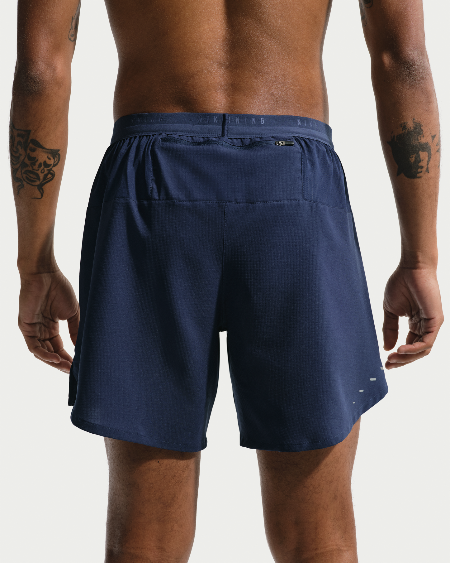 Nike Stride Men's Dri-FIT 18cm (approx.) 2-in-1 Running Shorts - Midnight Navy - View 3