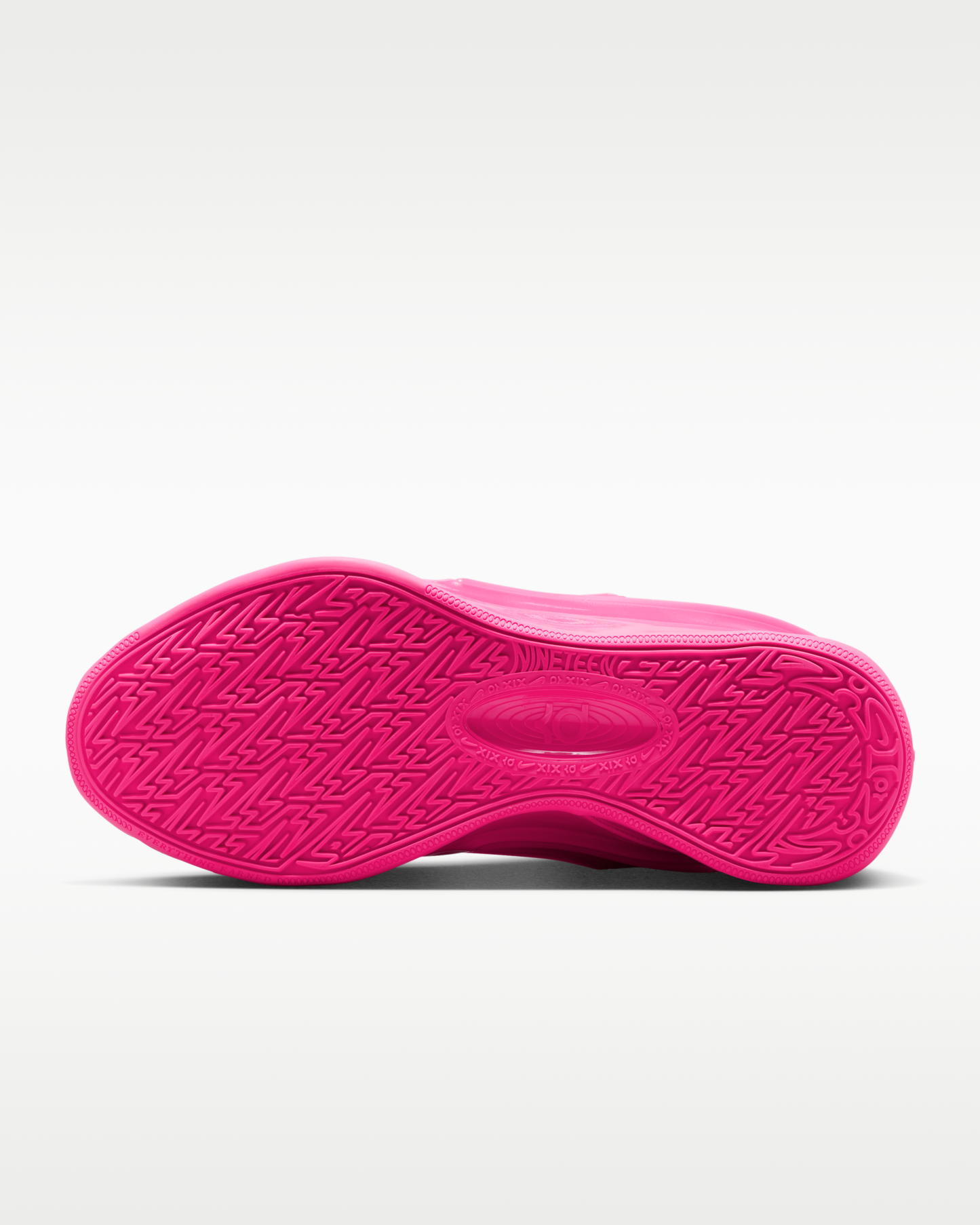 KD19 Basketball Shoes - Hyper Pink/Stadium Green/University Gold - View 2