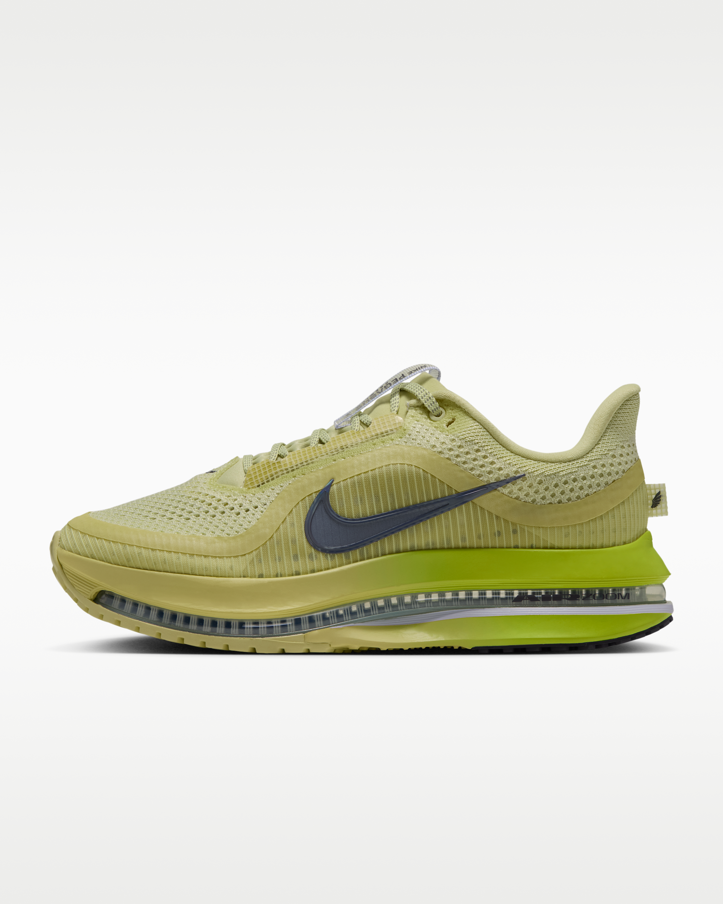 Nike Pegasus Premium Women's Road Running Shoes - Fennel/Lemon Venom/Gridiron/Palest Purple - View 1