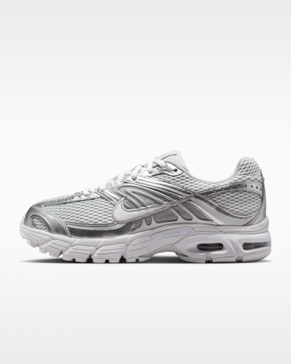 Nike Air Max Moto 2K Women's Shoes with Reflective Design Accents - Grey Fog/Metallic Silver/White - View 1