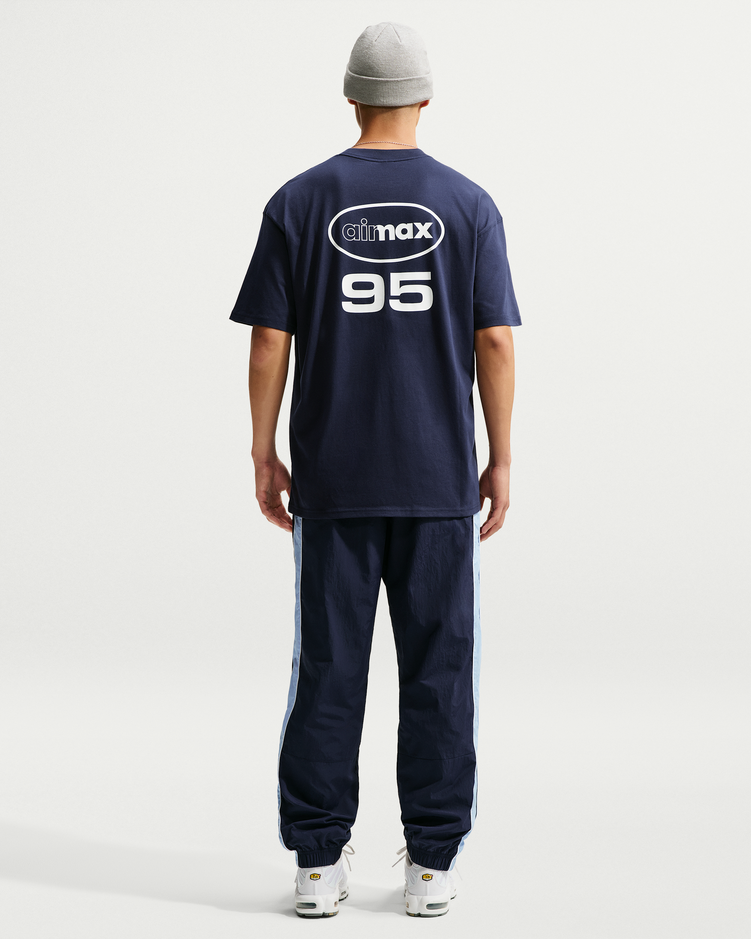 Nike Sportswear Men's T-Shirt - Obsidian/Psychic Blue - View 5