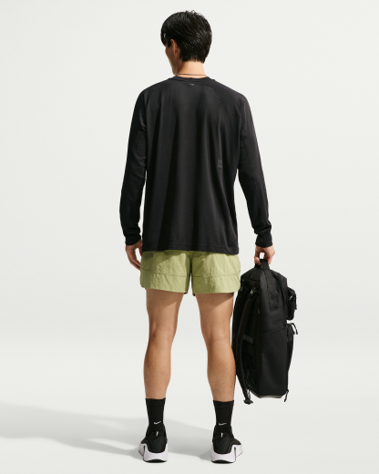 Nike N.A.C. Men's Dri-FIT Long-Sleeve Top - Black/Black - View 5