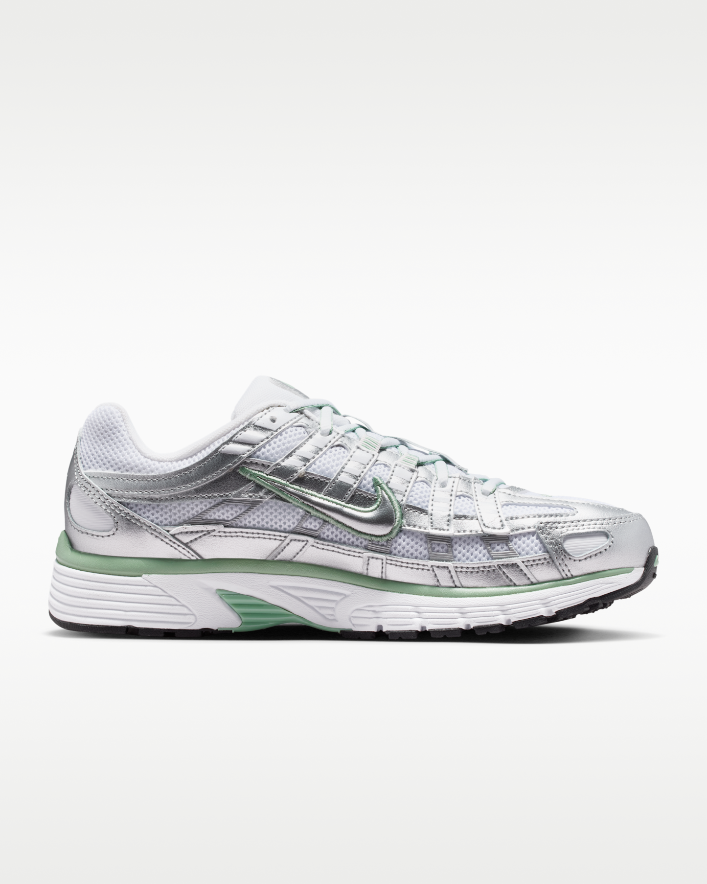 Nike P-6000 Women's Shoes - Metallic Silver/White/Black/Steam - View 3