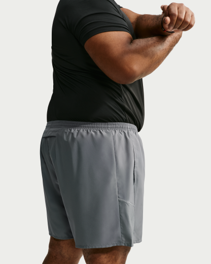 Nike Miler Men's Dri-FIT 18cm (approx.) Brief-Lined Running Shorts - Smoke Grey/Smoke Grey - View 8