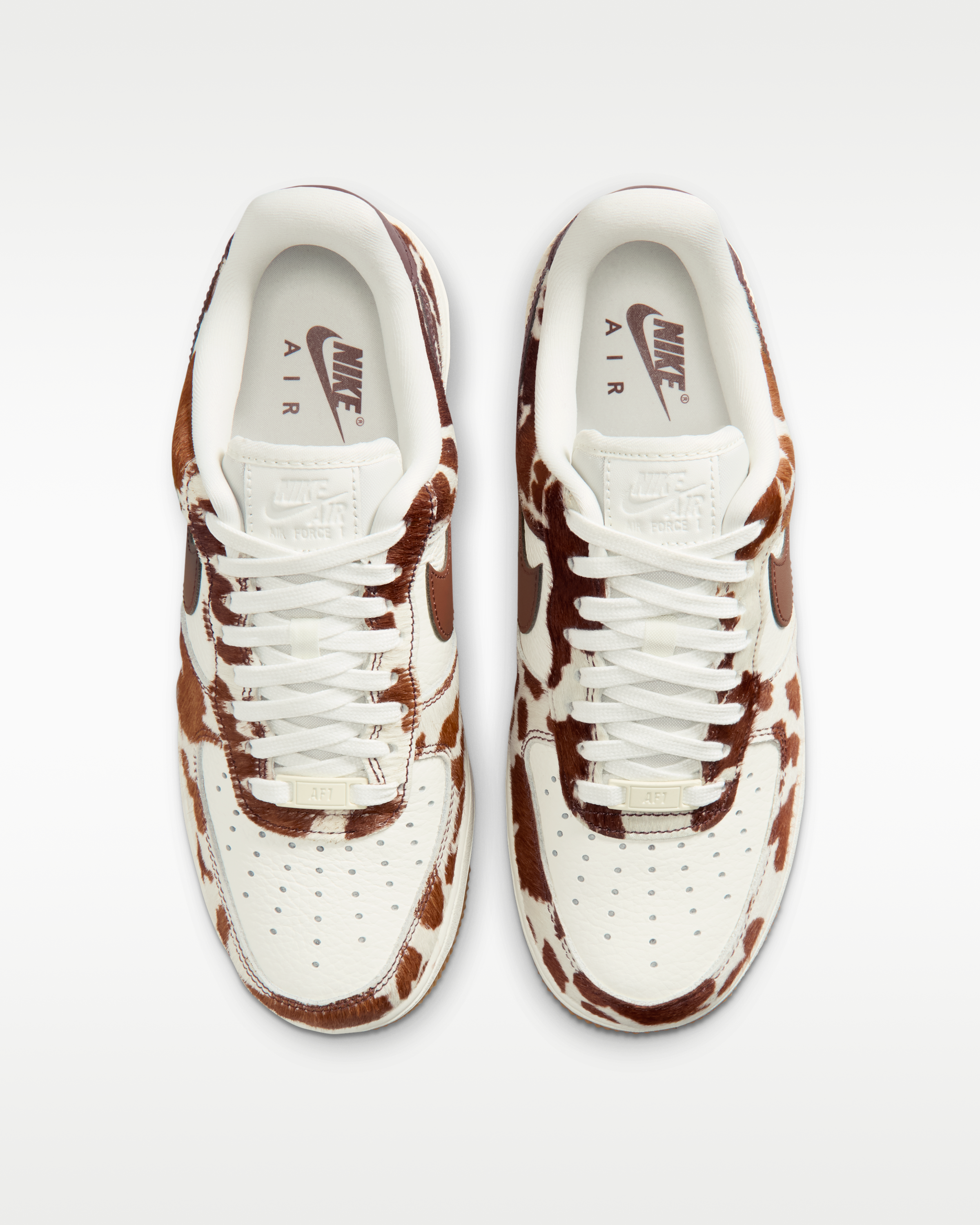 Nike Air Force 1 '07 Women's Shoes - Field Brown/Field Brown/Gum Medium Brown/Sail - View 4