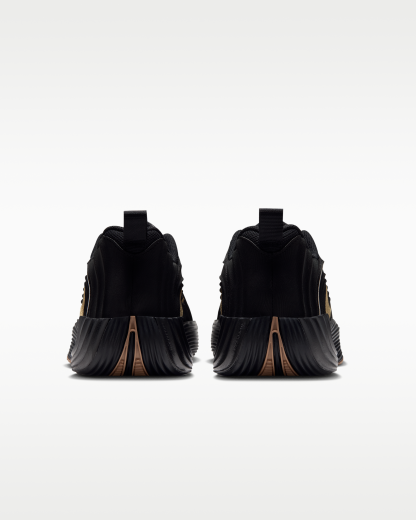Giannis Immortality 5 Basketball Shoes - Black/Gum Light Brown/Volt/Metallic Gold - View 6