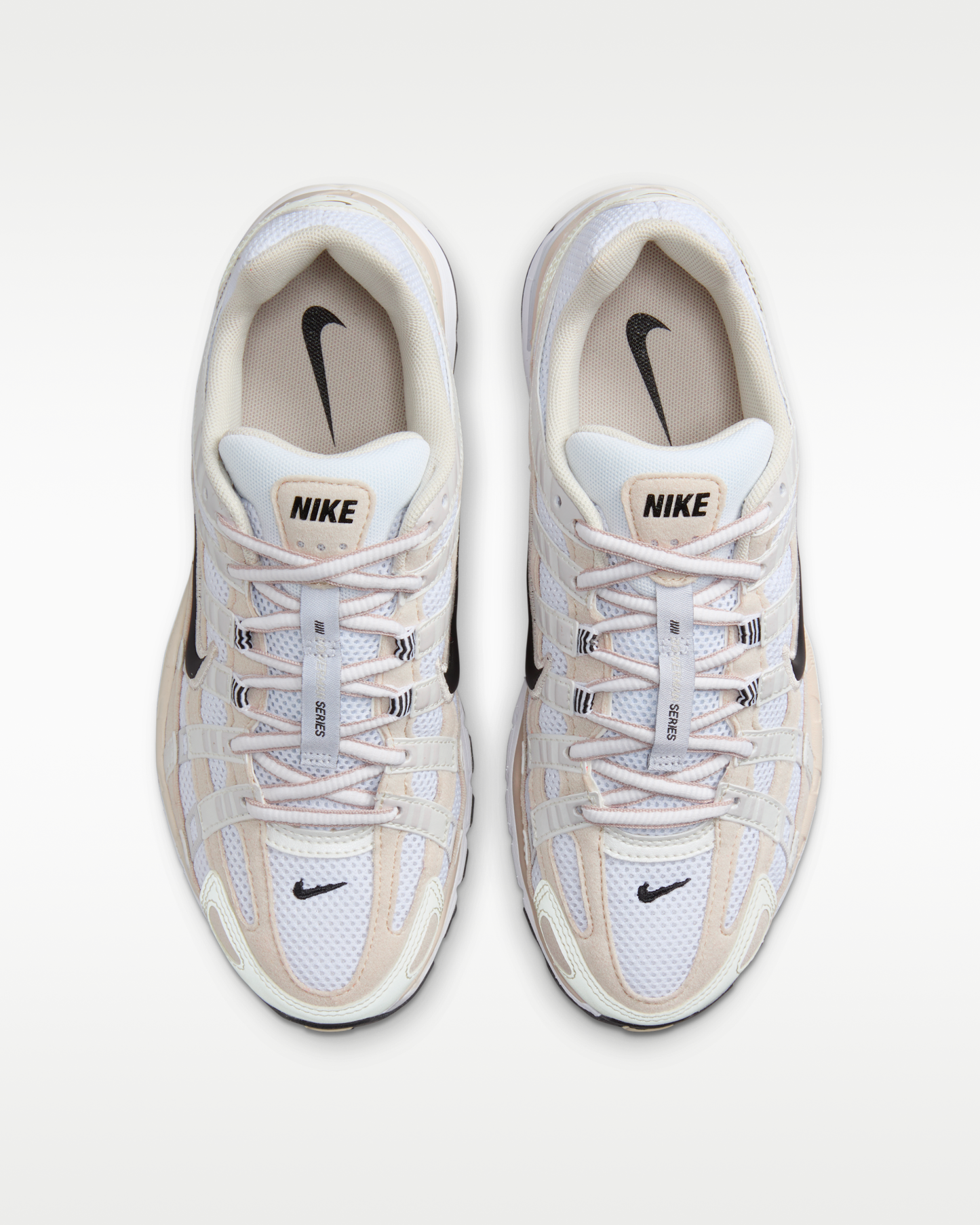 Nike P-6000 Women's Shoes - Light Orewood Brown/White/Metallic Summit White/Black - View 4