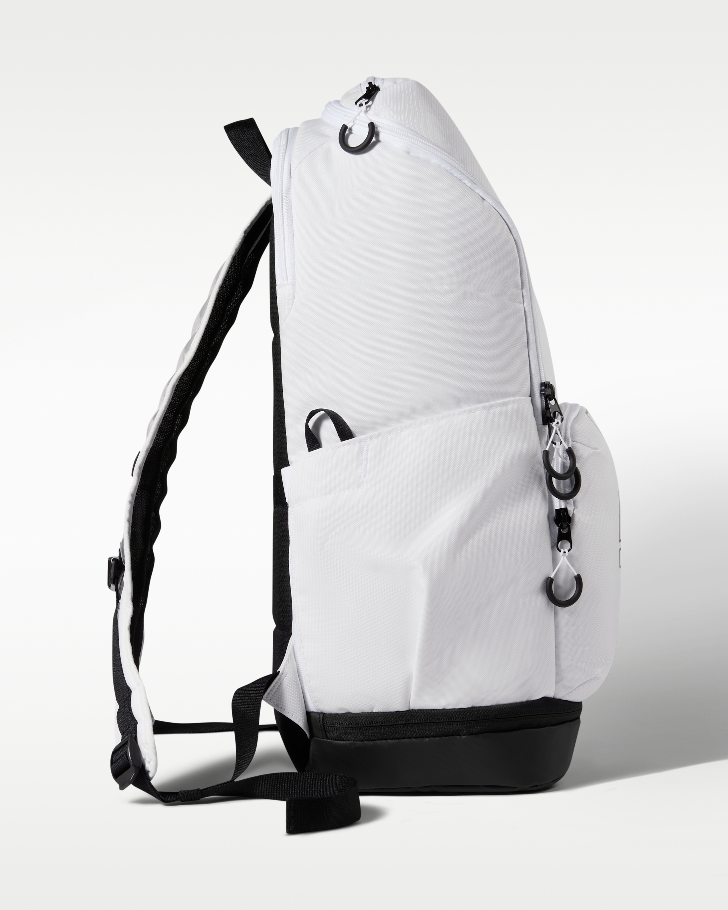 Nike Varsity Elite Backpack (32L) - White/Black/Metallic Gold - View 3
