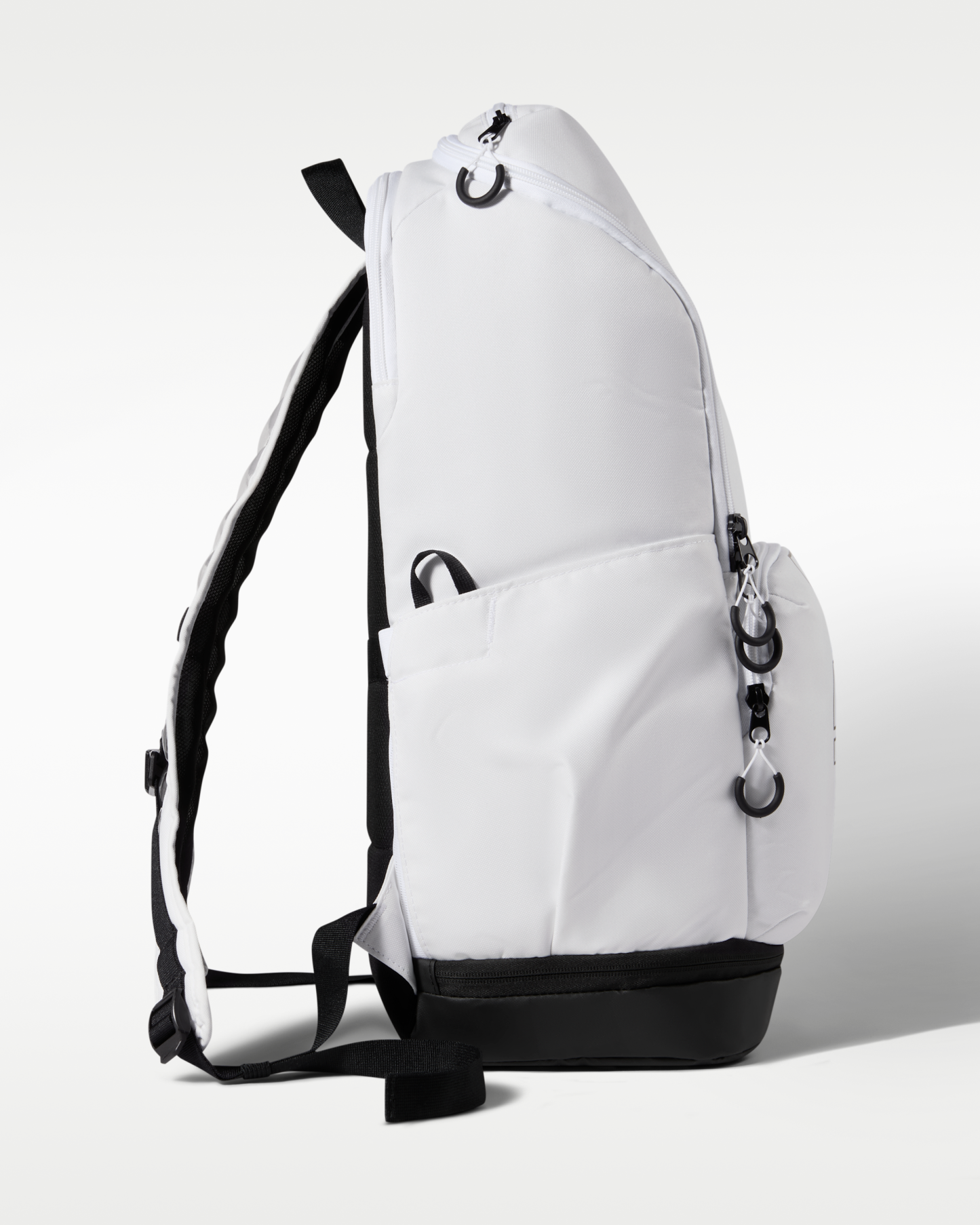 Nike Varsity Elite Backpack (32L) - White/Black/Metallic Gold - View 3