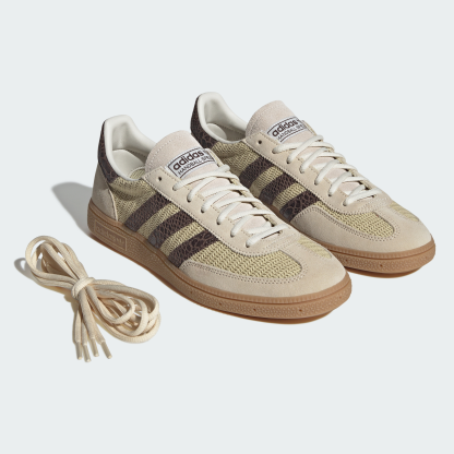 adidas HANDBALL SPEZIAL SHOES - Dual Yellow / Brown / Warm Vanilla - View 9