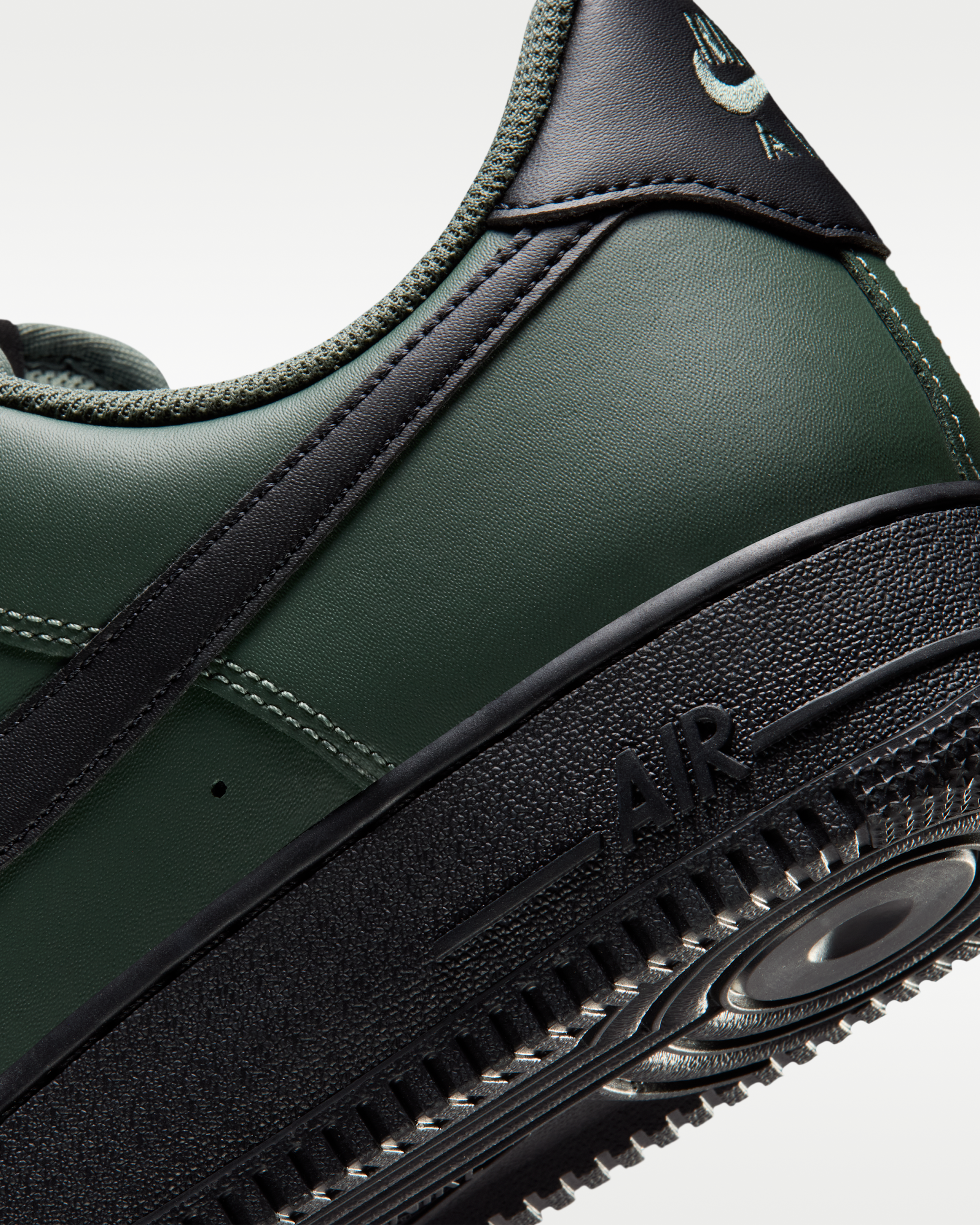 Nike Air Force 1 '07 Men's Shoes - Camo Green/Black - View 8
