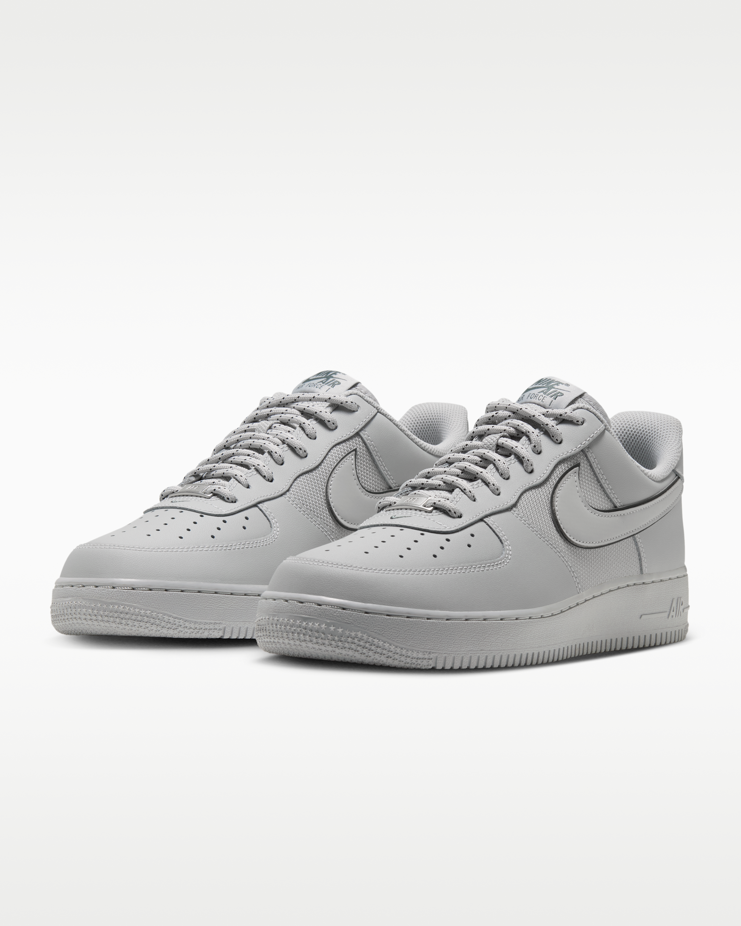 Nike Air Force 1 '07 LV8 Men's Shoes - Strata Grey/Strata Grey/Bomber Grey - View 5