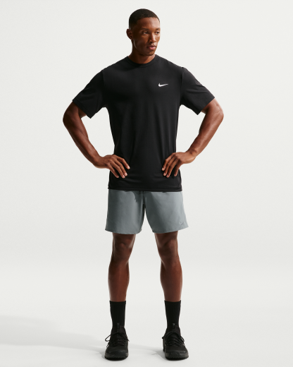 Nike Unlimited Men's Dri-FIT 18cm (approx.) Unlined Versatile Shorts - Smoke Grey/Black/Smoke Grey - View 1