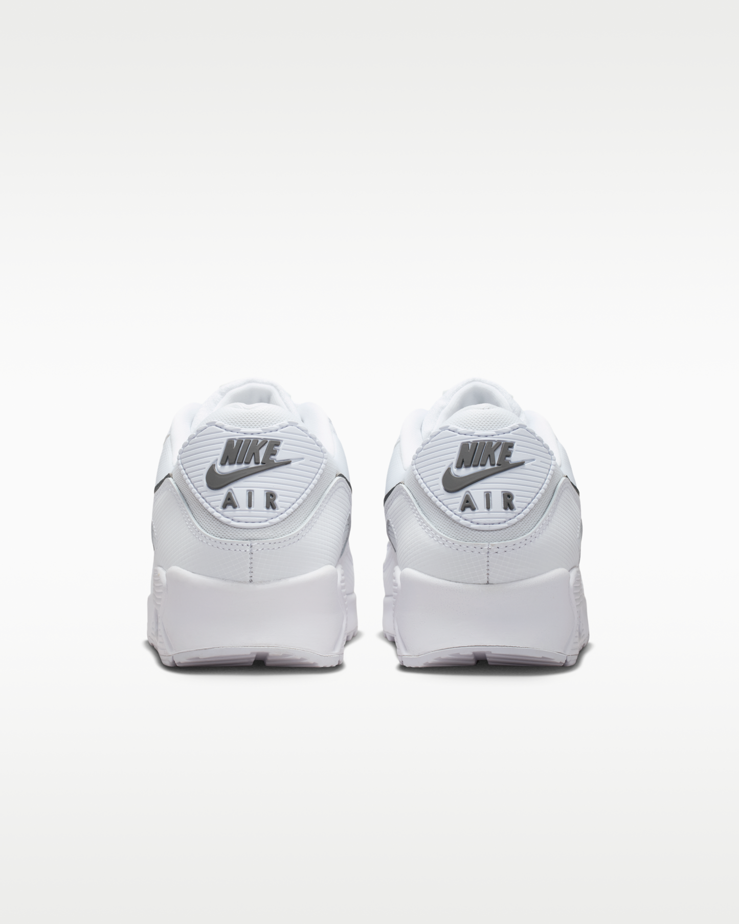 Nike Air Max 90 Men's Shoes - White/White/Smoke Grey - View 6