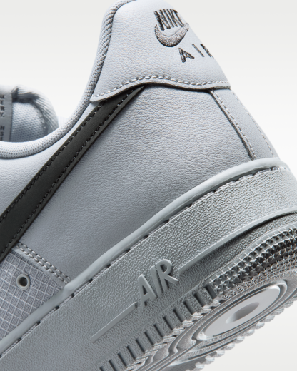 Nike Air Force 1 '07 LV8 Men's Shoes - Wolf Grey/Wolf Grey/Dark Smoke Grey - View 8