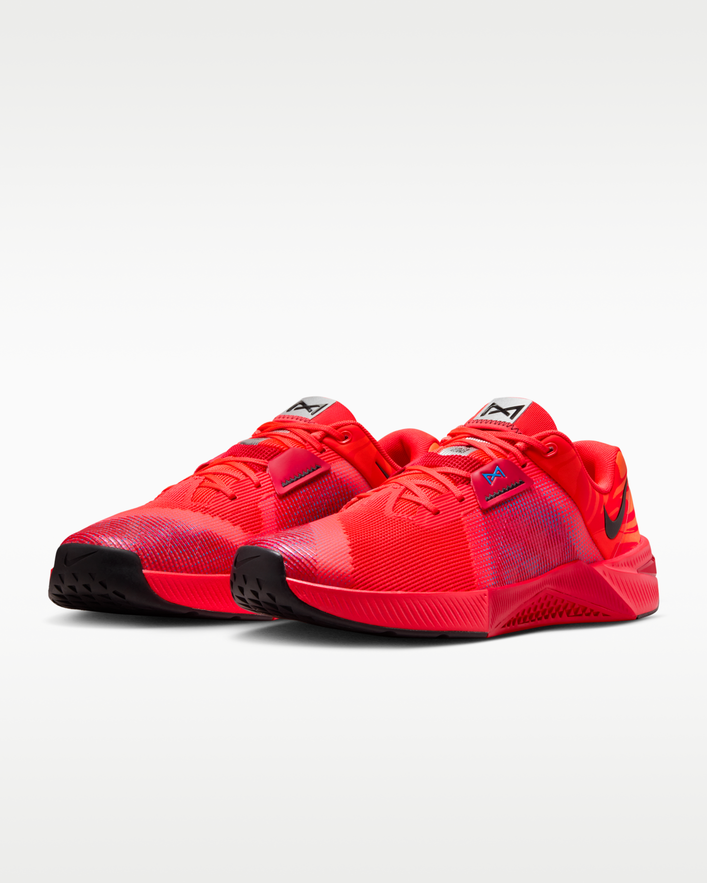 Nike Metcon 10 AMP Men's Workout Shoes - Bright Crimson/University Red/Total Orange/Black - View 5