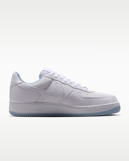 Kobe Air Force 1 Low Men's Shoes - White/Armoury Blue - View 3