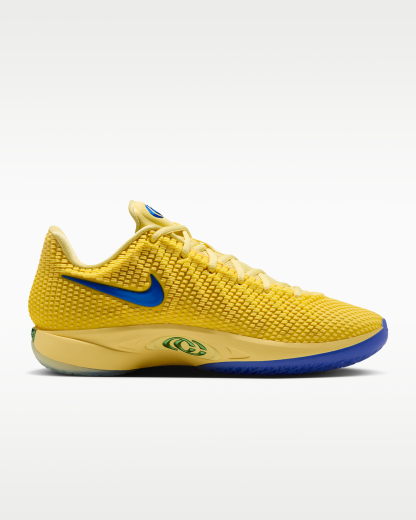 Caitlin 1 'Warning Code' Basketball Shoes - Yellow Zest/Soft Yellow/Racer Blue - View 3