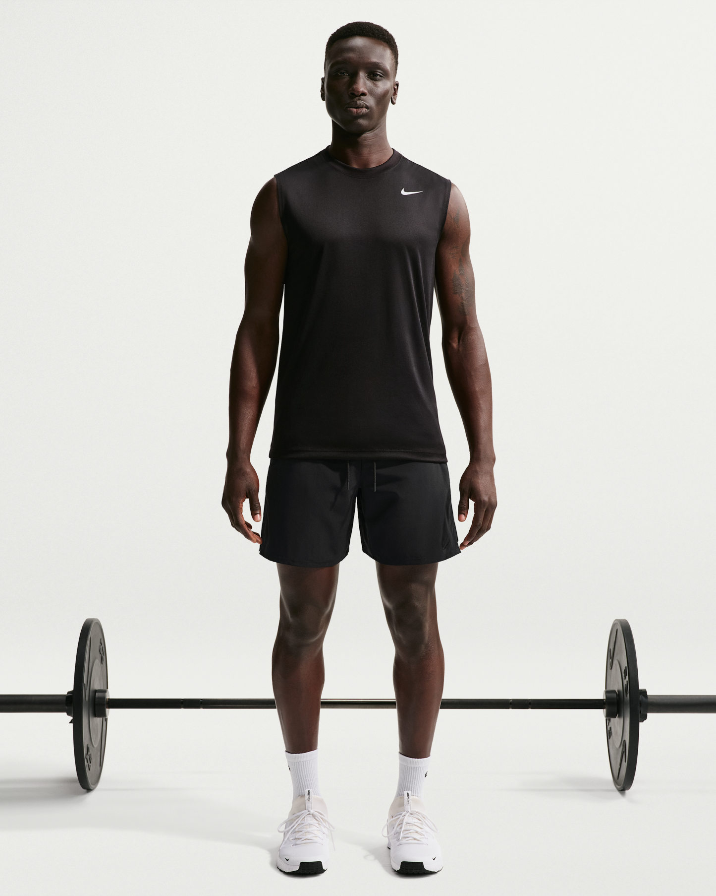 Nike Unlimited Men's Dri-FIT 18cm (approx.) Unlined Versatile Shorts - Black/Black/Black - View 1