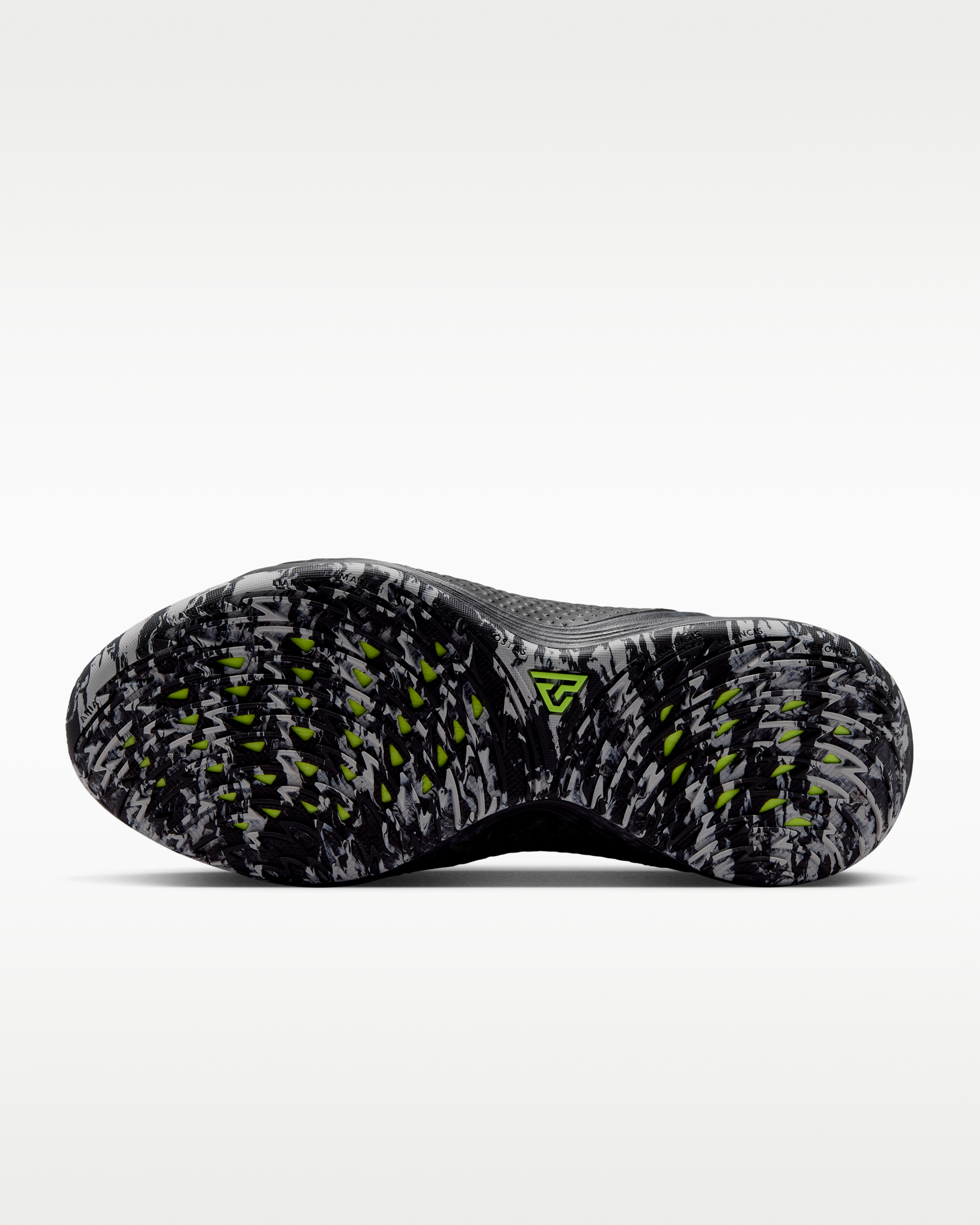 Giannis Freak 8 'Etched in Stone' Basketball Shoes - Black/Light Smoke Grey/Volt - View 2
