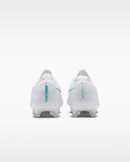 Nike Mercurial Vapor 17 Elite Artificial-Grass Low-Top Football Boots - White/Dusty Cactus - View 6