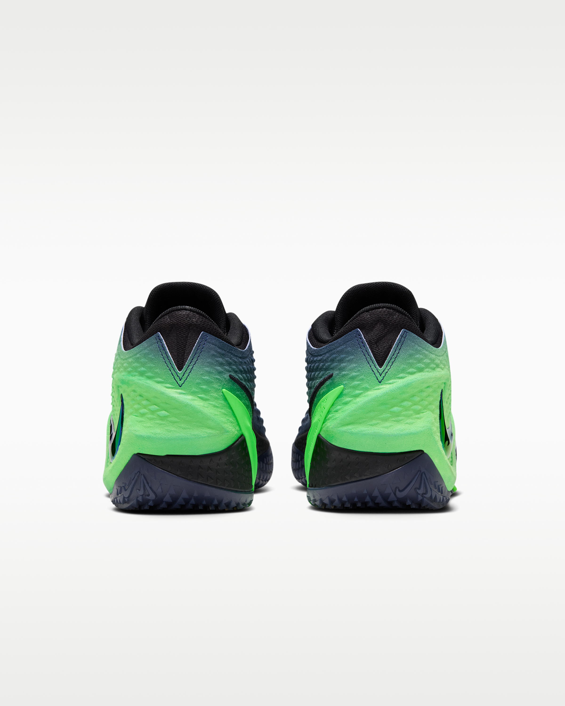 Ja 4 ‘Nightmare’ Basketball Shoes - Obsidian/Black/Voltage Green/Multi-Colour - View 6
