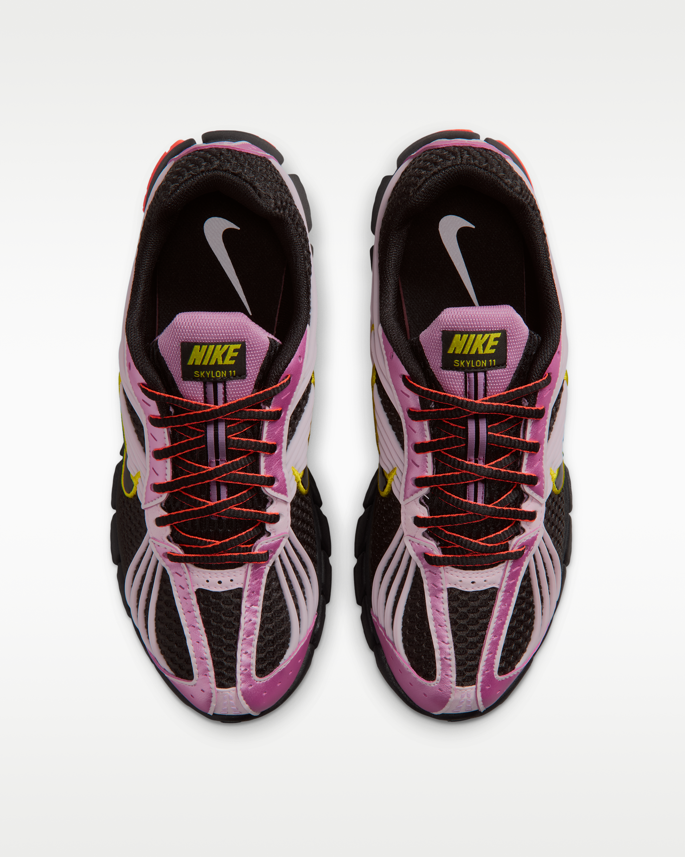 Nike Zoom Skylon 11 Women's Shoes - Black/Light Magenta/Pink Foam/Black - View 4
