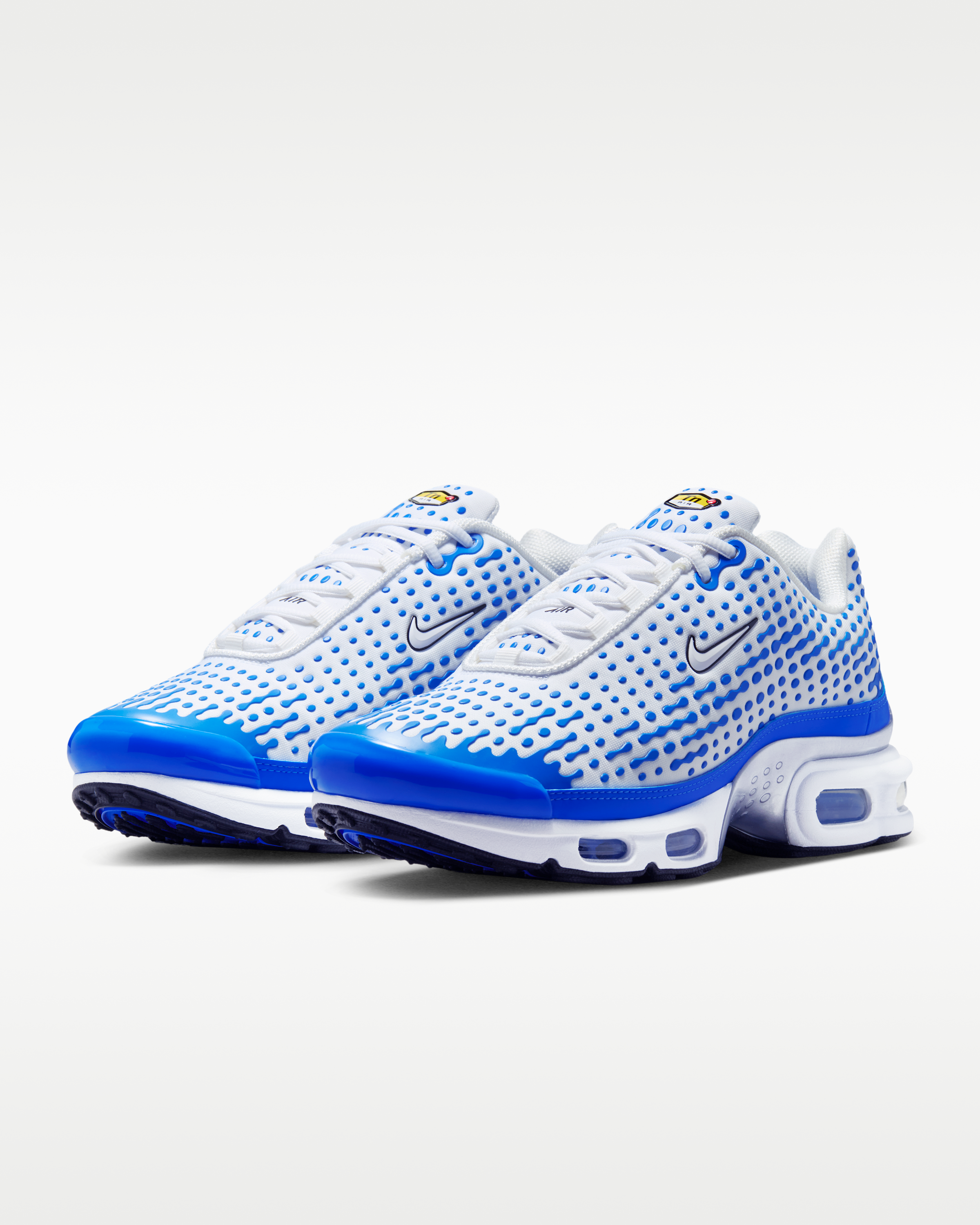 Nike Air Max Plus VII Men's Shoes - White/Blue Crystal/Metallic Silver/White - View 5