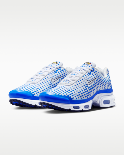 Nike Air Max Plus VII Men's Shoes - White/Blue Crystal/Metallic Silver/White - View 5