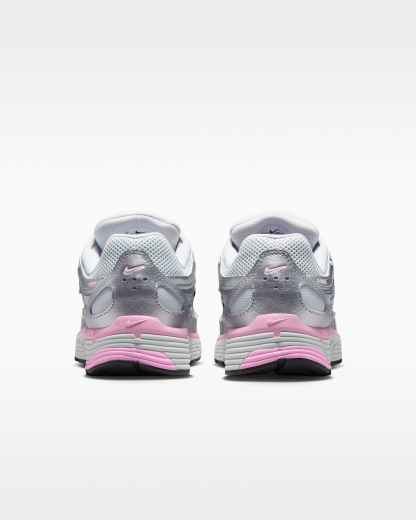 Nike P-6000 Women's Shoes - Pure Platinum/Metallic Silver/Black/Pink Rise - View 6