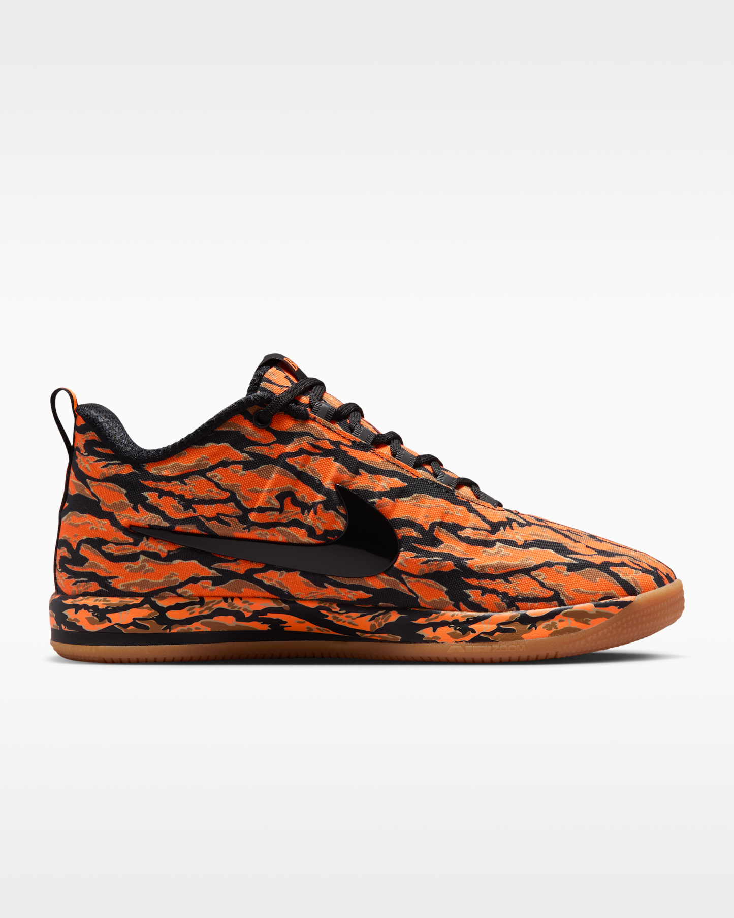 Book 2 "Tiger Camo" Basketball Shoes - Black/Total Orange/Flax/Black - View 3