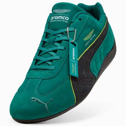 PUMA x ASTON MARTIN ARAMCO F1® TEAM Speedcat Low Sneakers Unisex - Green Lux-PUMA Black - Image 8